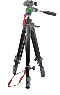 SLIK U-212 Deluxe Universal Tripod with 3-Way Pan Tilt Head Quick Release EUC