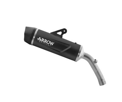 Exhaust Muffler Arrow Indy R EVO Alum Dark/Carbon VOGE Valico 900 DSX 2024.