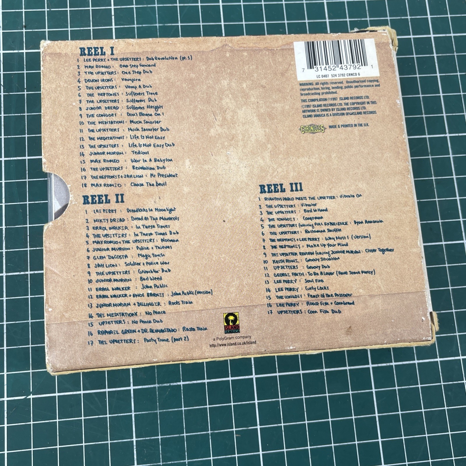 Lee 'Scratch' Perry: Arkology rare 3CD Set Album & Book thumbnail 2