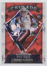 2021 Panini Rookies & Stars Crusade Red Ice Prizm Mac Jones #CR-24 1u6