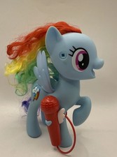 Hasbro My Little Pony MLP Singing Rainbow Dash Karaoke Mic Microphone Figure Toy