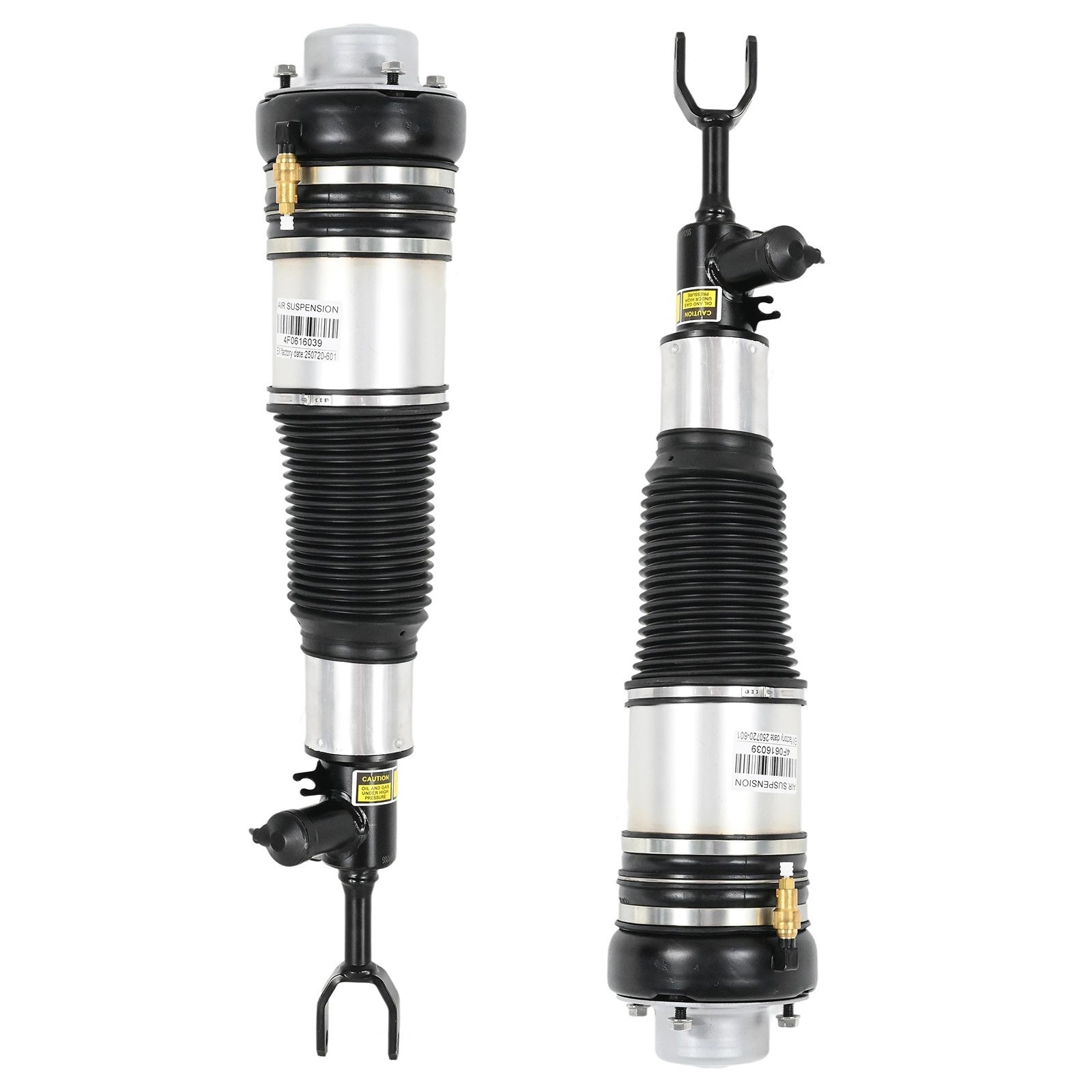 SET 2 sospensioni pneumatiche anteriori 4F0616039AA per AUDI A6 4F2 4F5 2005-2010 DHL foto 4