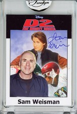 -THE MIGHTY DUCKS- SAM WEISMAN Signed/Autograph/Auto Certified HOCKEY Movie Card