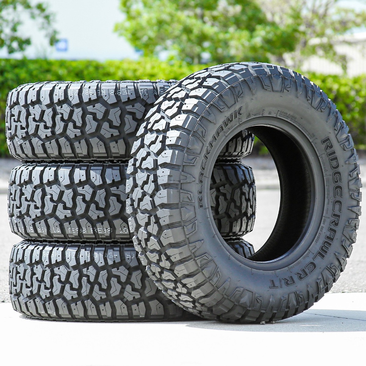 blackhawk tobacco kenosha 4 Tires Blackhawk Ridgecrawler R/T LT 35X12.50R20 F 12 Ply RT Rugged Terrain