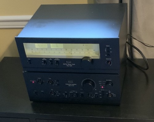 Sansui AU-717 Stereo Amplifier Serviced and Tuner TU-517 Operational