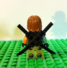 Lego Ninjago Ronin Minifigure Day of Departed Salvage M.E.C. + Swords 70592