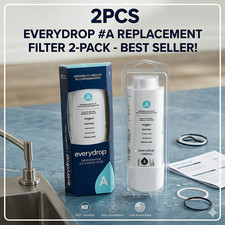 New #2 Pack EDRARXD1 Ice and Water Refrigerat...