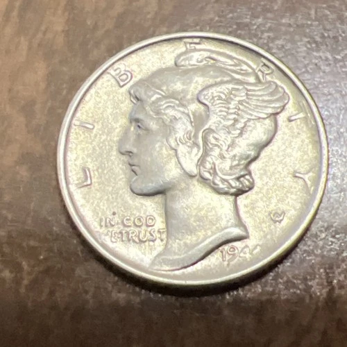 1944 Unc MERCURY SILVER Dime Silver @ $103.91 Oz Invest Or Fill Collection Today