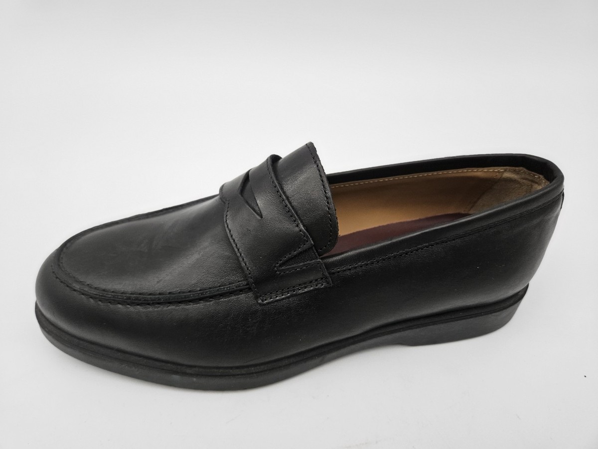 Bruno Magli Ettore Leather Loafer Mens Black 9 | eBay display picture 1