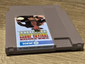 The Young Indiana Jones Chronicles Nintendo Nes Cleaned & Tested Authentic