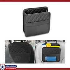 Pu Leather Car Backseat Organizer Storage Pockets Hanging Automotivcolor Black Pu Leather Car Backseat Organizer Storage Pockets Hanging Automotivcolor Black