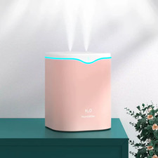 Large Capacity Dual Spray Humidifier Usb Home Bedroom 2L Silent Water Replenishe