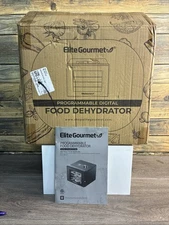 Elite Gourmet EFD308 Food Dehydrator Stainless Steel Trays - FREE SHIPPING