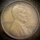 1909-P VDB Lincoln Wheat Cent AU