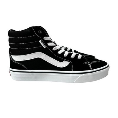 VANS Filmore Hi Suede Canvas Black White Men's Sizes 8 - 13