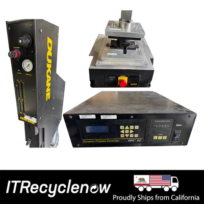 Dukane Press Pneumatic Ultrasonic Welding System 20kHz 1800W w/ Status Indicator