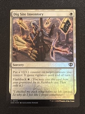 MTG Secrets of Strixhaven Dig Site Inventory Foil 0010