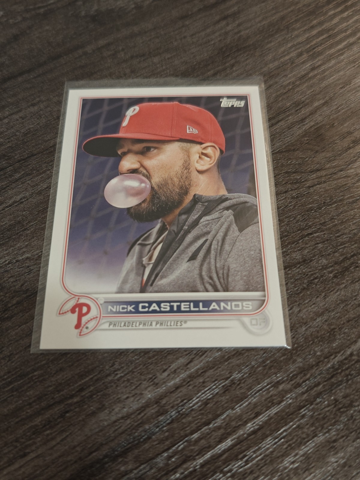 2022 Topps Update Series Nick Castellanos #US266 SP Image Variation Phillies