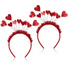 2 Pcs Love Headband Baby Bride Headgear Hair Bands Women Girls