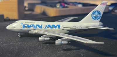 GeminiJets Pan Am Boeing 747SP 1:400 N533PA Billboard - 50th Anniversary RARE