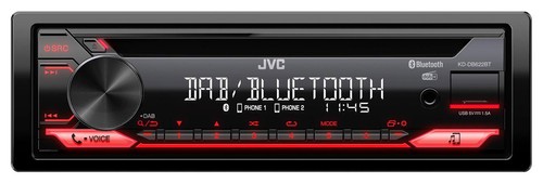 JVC CD DAB USB Bluetooth Lenkrad Autoradio für BMW 5er E39 2001-2004 Quadlock - Bild 2 von 10