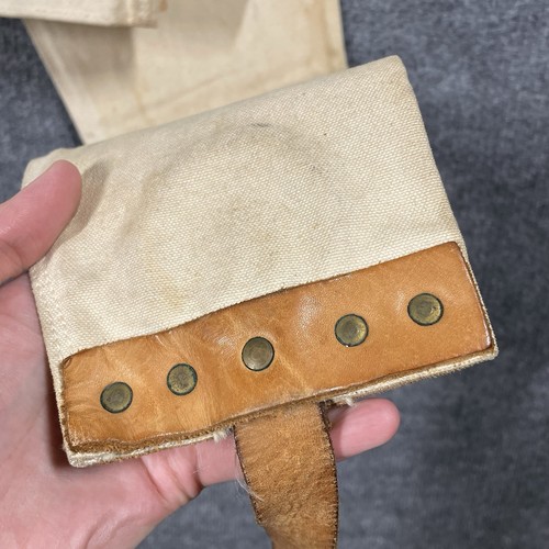 ANTICA giacca di forza Magic Escape tela pelle cinturino fibbia ancoraggio vintage - Foto 6 di 24