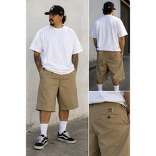 Ben Davis Size 44 Khaki Work Shorts Baggy Skate Cholo OG West Coast