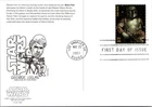 Dr Jim Stamps Postal Stationery Card Star Wars Boba Fett First Day Issue