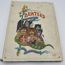 THE BEATLES ILLUSTRATED LYRICS ALDRIDGE HC DJ 1ST AMERICAN EDITION 1969