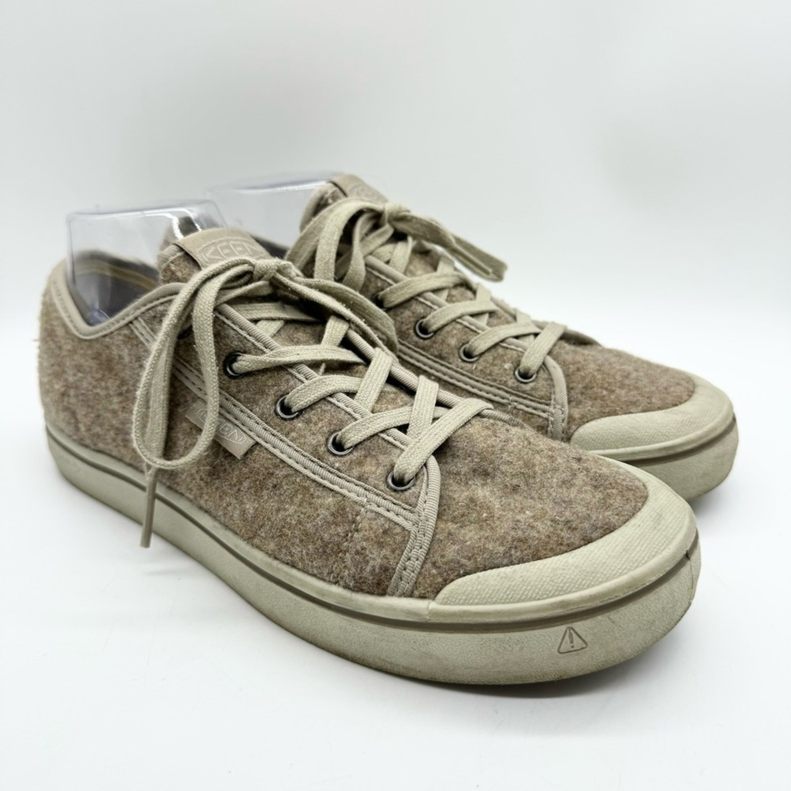 Sneakers KEEN donna Elsa Lite feltro lana stringate outdoor marrone taglia 10 5