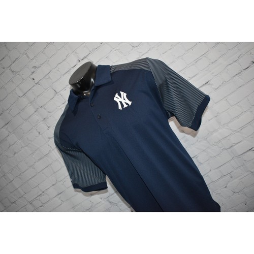 Cutter & Buck Golf Polo Shirt Mens Size XL New York Yankees Baseball MLB Blue - Picture 6 of 6