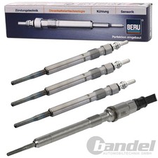 BERU BorgWarner GLÜHKERZEN SET PSG DRUCKSENSOR passend für AUDI A3 A4 VW GOLF 7