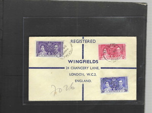 BRITISH COLONIES MAURITIUS CORONATION SET 1937 OMNIBUS F #647