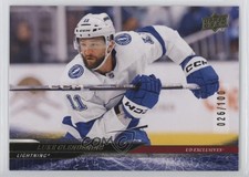 2024-25 Upper Deck Series 2 Exclusives 26/100 Luke Glendening #408 0d4v
