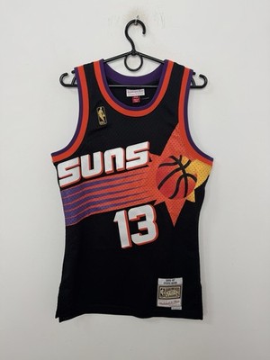 VINTAGE PHOENIX SUNS NBA BASKETBALL TRIKOT #13 NASH MITCHELL NESS GRÖSSE XS ERWACHSENE
