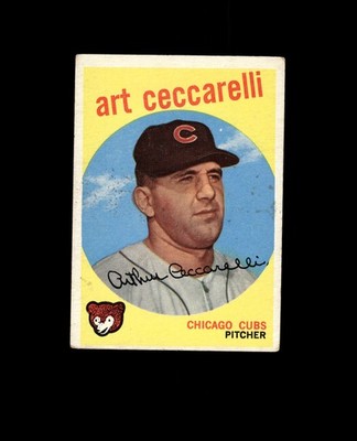 1959 Topps 226 Art Ceccarelli White Back VG #D1,550413