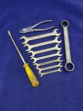 Porsche Drop Forged Steel Tools 6-19mm + Pliers & Screwdriver 356/911 Tool Kit