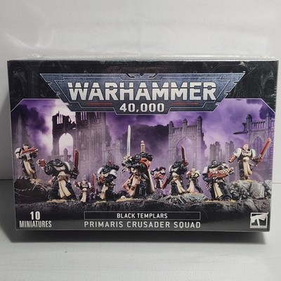 Warhammer 40K Black Templars: Primaris Crusader Squad NIB
