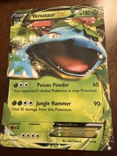 Pokémon TCG Venusaur-EX XY 1/146 Holo Holo Rare EX NEVER PLAYED