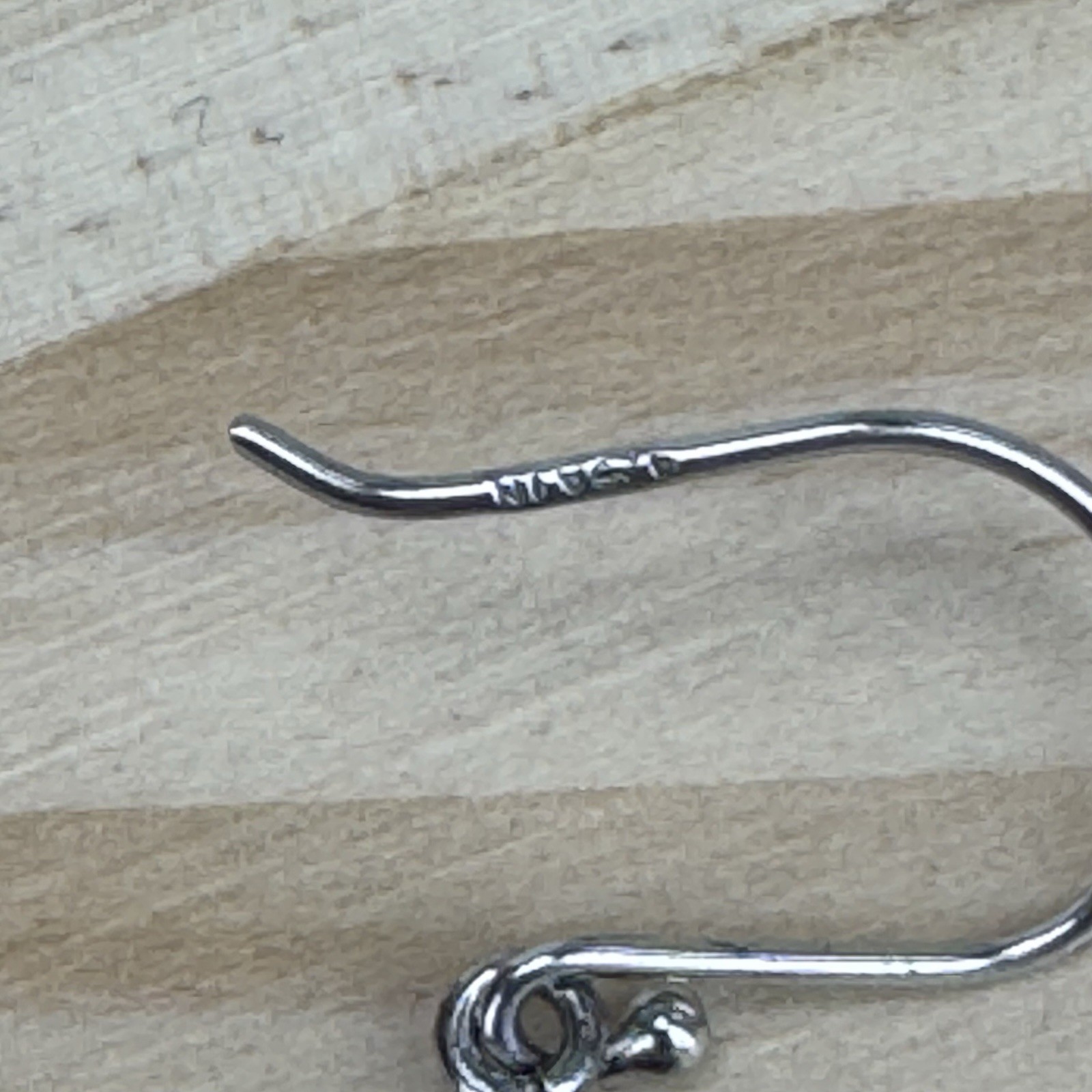 925 sterling silver earrings Ruby gemstone oval d… - image 7