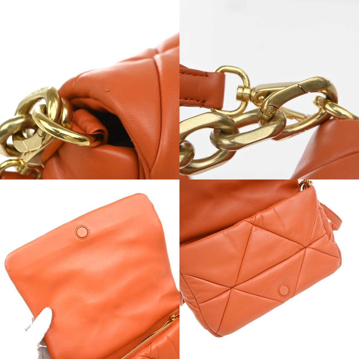 PRADA System Patchwork 2way Shoulder Hand Bag Nap… - image 10