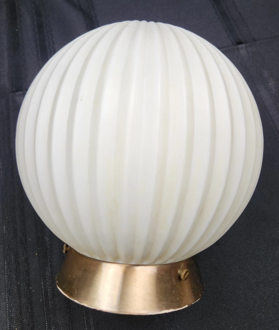 Glass Light Globe In Collectible Ceiling Light Fixtures for sale