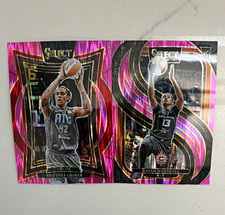 Panini 2025 Select WNBA pink Rookie 2-Card Lot Griner Marshall 3 surprise cards