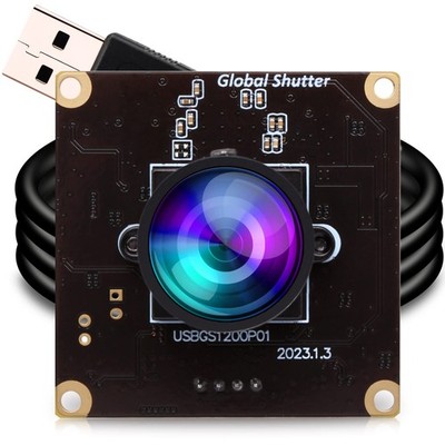 High Speed Wide Angle Global Shutter USB Module for Computer 1080P Mini UVC U...