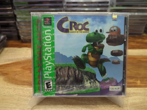 Croc: Legend of the Gobbos Greatest Hits Sony Playstation 1 PS1 NEW SEALED!