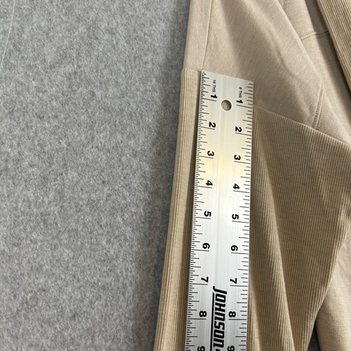 Cardigan J. Jill Fit donna XL Petite beige aperto davanti manica lunga tasca casual - Foto 6 di 14