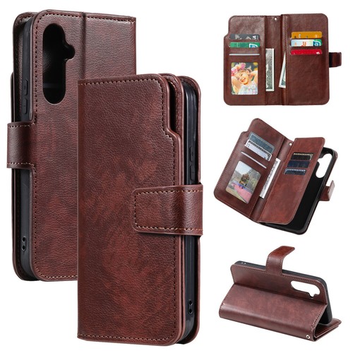 Flip Leather Wallet Phone Case For Samsung S9 S10 S20 S21 S22 S23 Note 20 J6 J7 - Picture 13 of 29