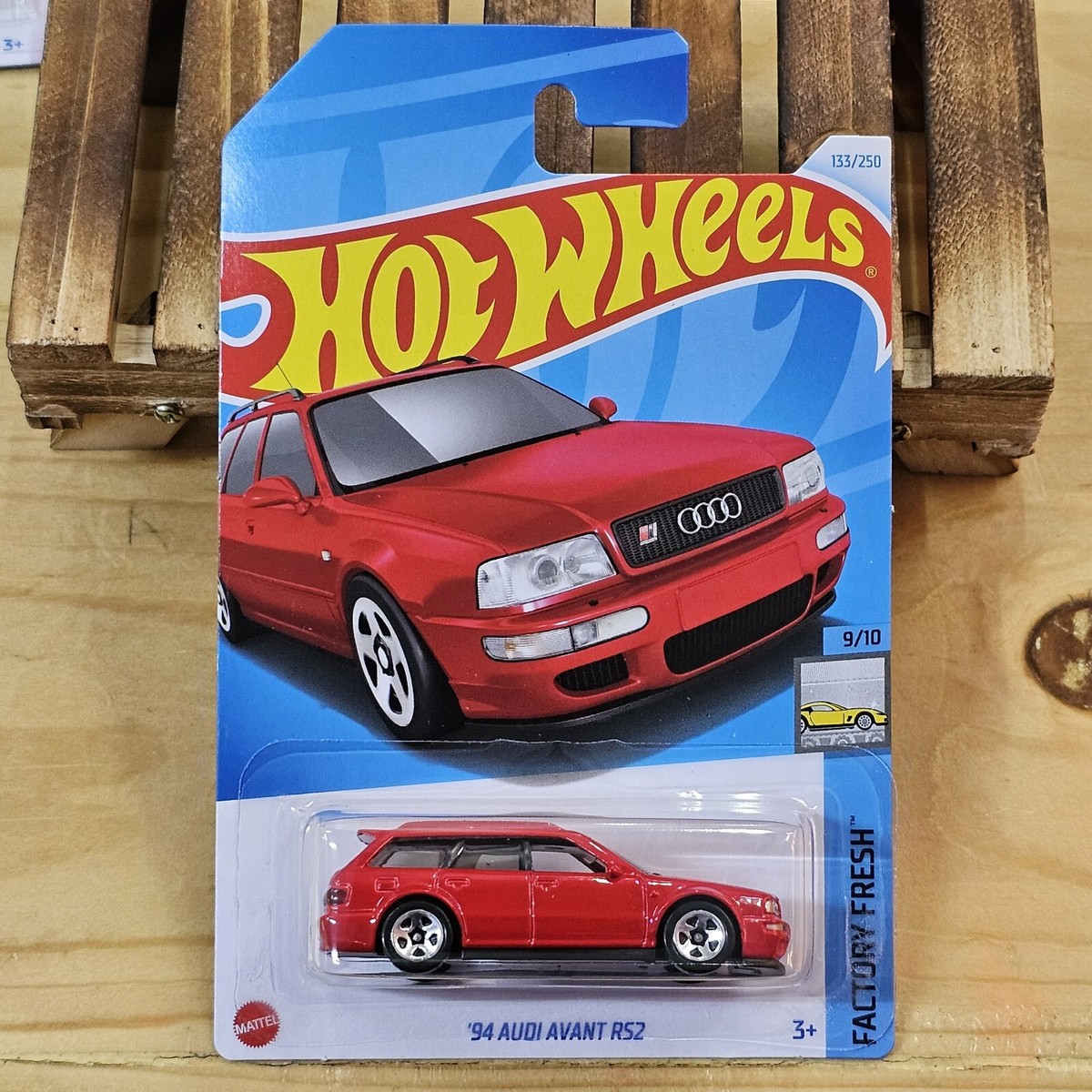 HOT WHEELS 94 AUDI AVANT RS2 RED 2024 Series FACTORY FRESH