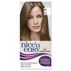 Clairol Nice N Easy Semi Permanent Hair Dye No Ammonia 91 Dark