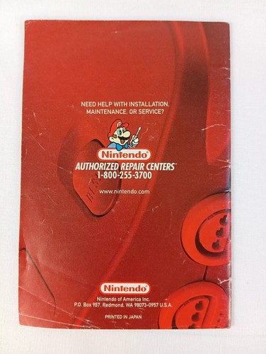 Instruction booklet Notice F-Zero X Nintendo 64 N64 USA - Foto 2 di 2